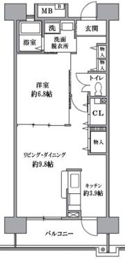 T's garden清瀬の間取り画像