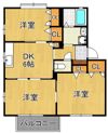 アリッサムK A棟の間取り画像