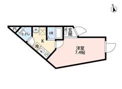 BIBLIO IIDABASHIの間取り画像