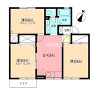 クレールCの間取り画像