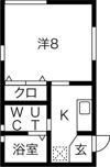 コートヤード伊勝の間取り画像