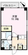 コムロンド代々木公園フラッツの間取り画像