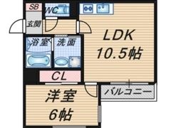 プレイス曽根の間取り画像