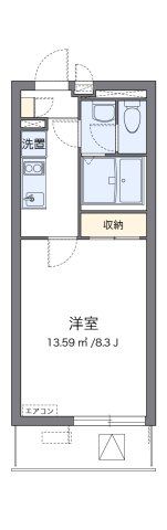クレイノアメリアメゾンの間取り画像