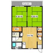 富士コーポラスの間取り画像