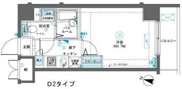 フェニックス横濱吉野町の間取り画像