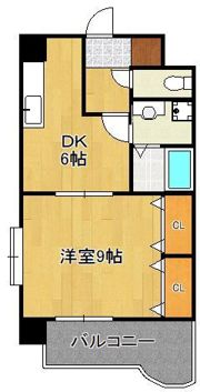 ベルガ北方の間取り画像