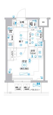 セジョリ横浜鶴見Ⅲの間取り画像