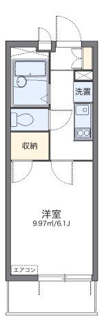 レオパレス彩の間取り画像