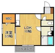 サンクラーズメゾンB棟の間取り画像