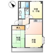 サンシャイン石敷の間取り画像