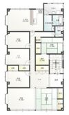 東新田2丁目 戸建て賃貸3LDKの間取り画像