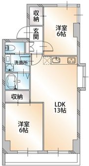 ハビテ葛西の間取り画像