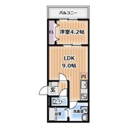 badge四條畷の間取り画像