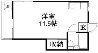第二三菱荘の間取り画像