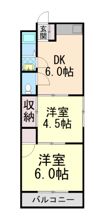 東峰レジデンスの間取り画像