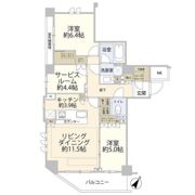 グランスイート三軒茶屋レジデンス（0004846）の間取り画像