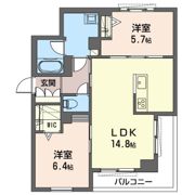グレイスジャスティの間取り画像