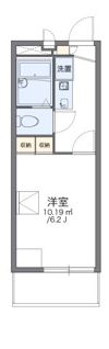 レオパレスマロードの間取り画像