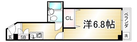 ビアンカ1の間取り画像