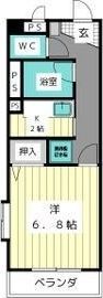 ラフォーレ司の間取り画像