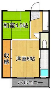 ビレッジハウス萩原 4号棟の間取り画像