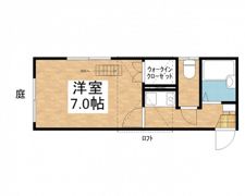 プレール庭瀬駅前の間取り画像