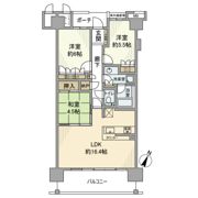 オーベル葛西ベイパークスの間取り画像
