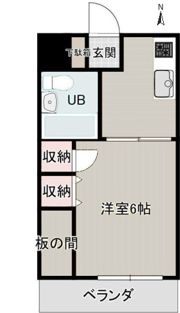 御所ハイツの間取り画像