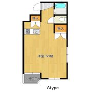ヴィラエスポワール古来の間取り画像
