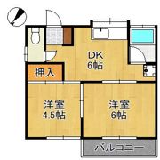 山門ハイツの間取り画像