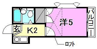 メゾン・ド・エヌワイの間取り画像