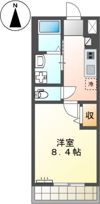 ユーロピュア 西山の間取り画像