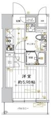 レガリス品川サウスの間取り画像