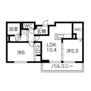Bonheur（ボヌール）の間取り画像