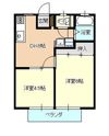 サンシティ手城 Aの間取り画像