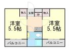 ラ・フォンティーヌ西田の間取り画像