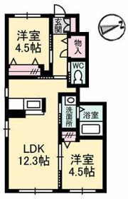 スターフィールドⅡの間取り画像