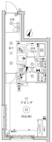 CREATIF池袋(クレアテイフイケブクロ)の間取り画像