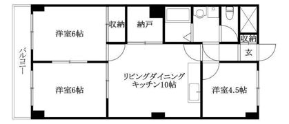 メゾンレスポワールの間取り画像