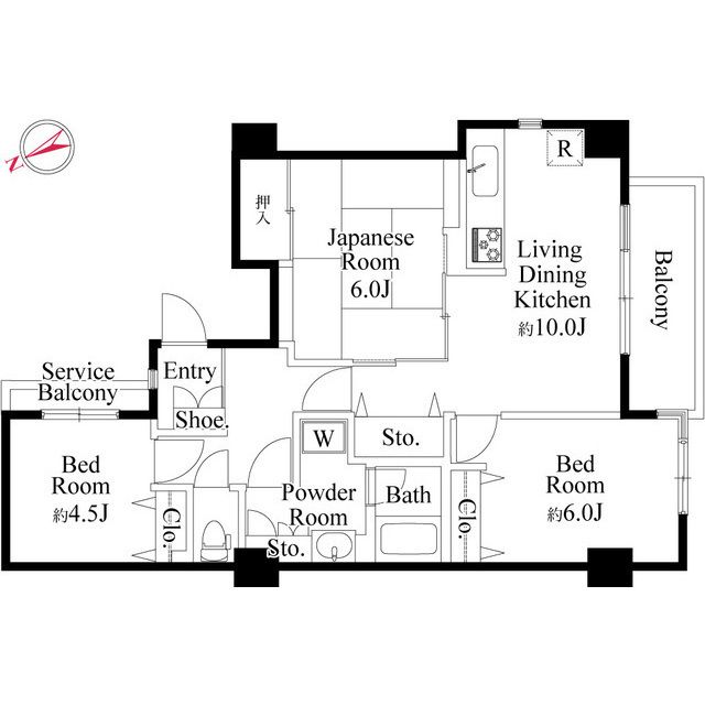 間取図