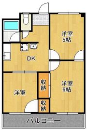 プリンセス・リバーサイドの間取り画像