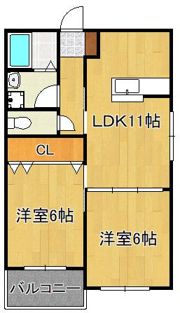キミエ学研都市レジデンスの間取り画像
