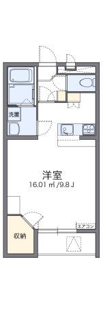 レオパレスボヌールパレの間取り画像