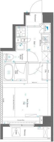 AZEST赤塚新町の間取り画像