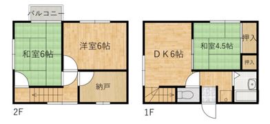 ガーデンコートの間取り画像