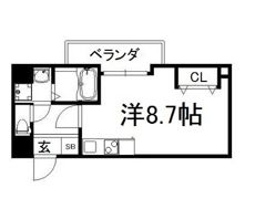 サンカノン御所西の間取り画像
