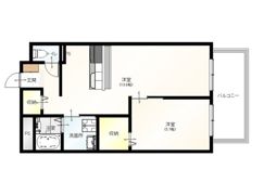 表町ヴィレッジハレノワ通りの間取り画像