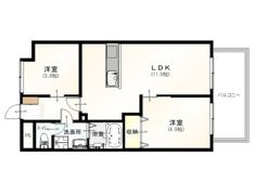 表町ヴィレッジハレノワ通りの間取り画像