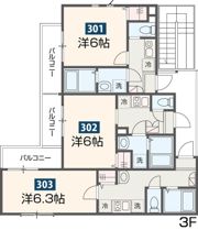 MELDIA南浦和Ⅱの間取り画像